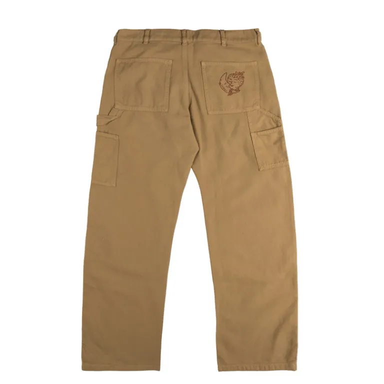 Hosen*Sky High Farm Universe SH4U Double Knee Pants Dark Beige
