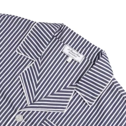 Pyjamas & Unterwäsche*Sporty & Rich Faubourg Pyjama Top Navy / White