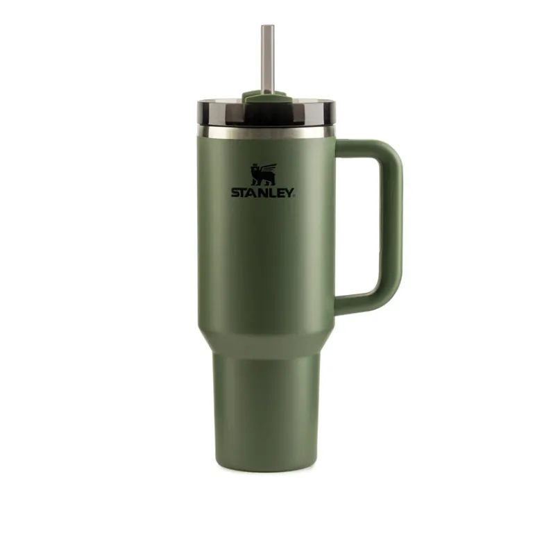 Trinkflaschen*Stanley Quencher H2.0 Flowstate Tumbler 1,2L Dried Pine