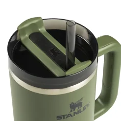 Trinkflaschen*Stanley Quencher H2.0 Flowstate Tumbler 0.8L Dried Pine