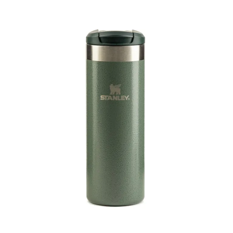 Trinkflaschen*Stanley The Aerolight Transit Mug 0.47L Hammertone Green