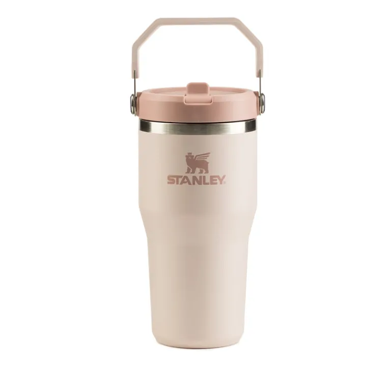 Trinkflaschen*Stanley The IceFlow™ Flip Straw 2.0 Tumbler 0.6L Rose Quartz