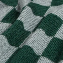 Knitwear*Stockholm Surfboard Club Rag Check Sweater Blue / Green / Red