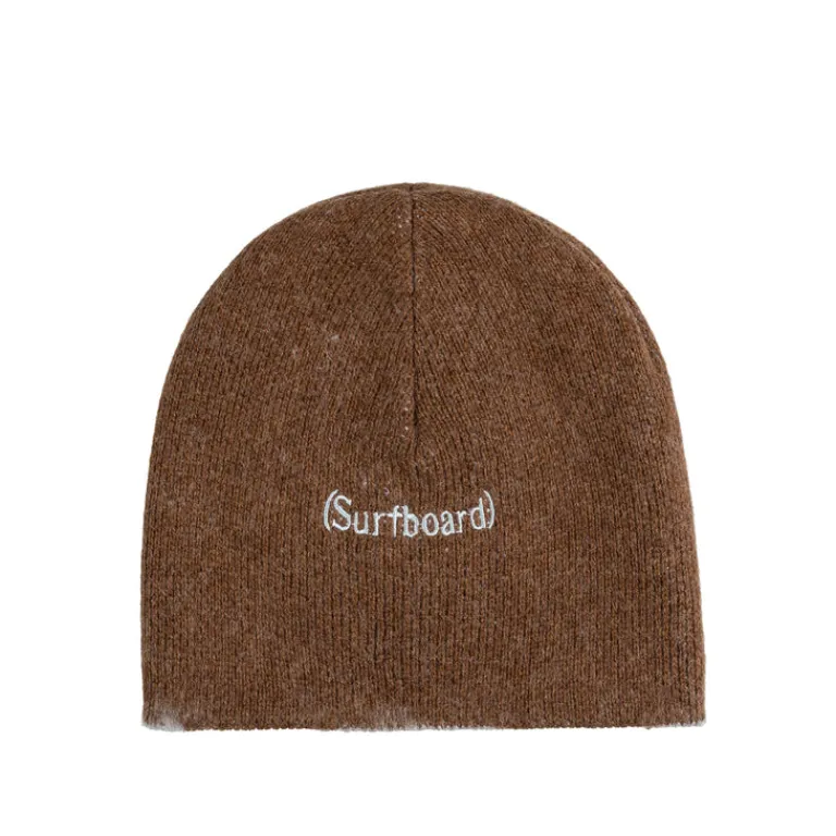 Beanies*Stockholm Surfboard Club Gas Reversible Beanie Blue / Brown / Check