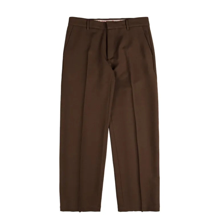 Hosen*Stockholm Surfboard Club Sune Tailored Trousers Brown
