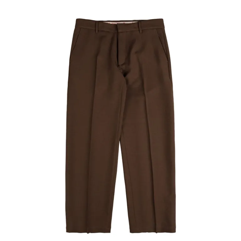Hosen*Stockholm Surfboard Club Sune Tailored Trousers Brown
