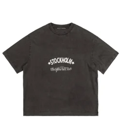 T-Shirts*Stockholm Surfboard Club Box Tee Sign Black