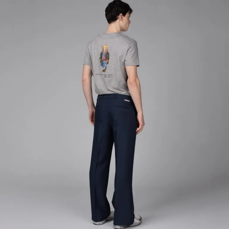 Hosen*Stockholm Surfboard Club Sune Tailored Trousers Navy