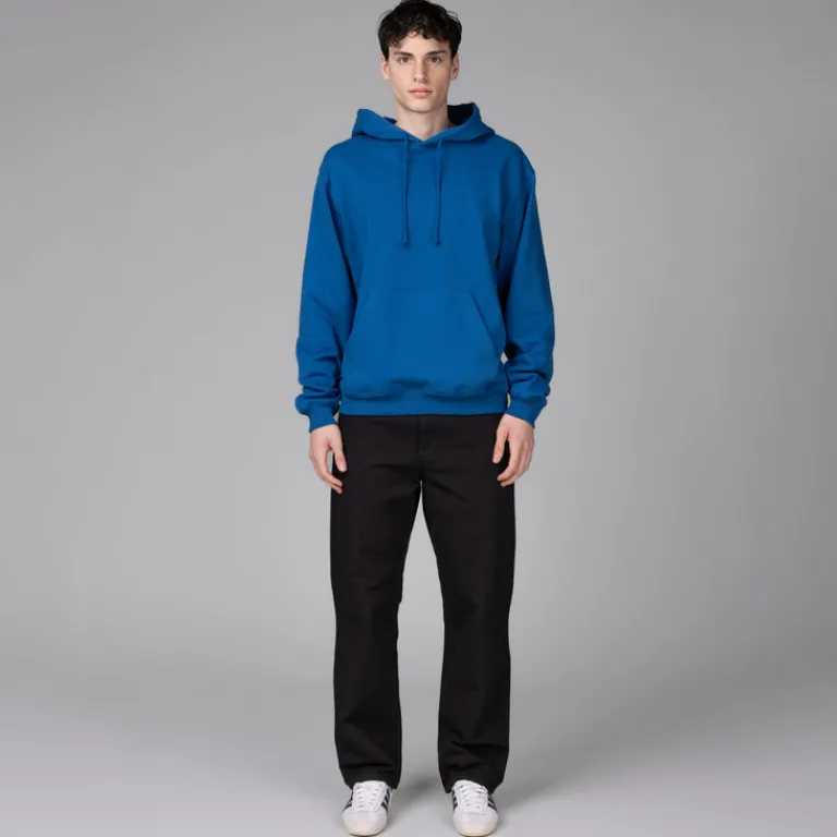 Hoodies*Stockholm Surfboard Club Bjorn Logo Hoodie Sapphire