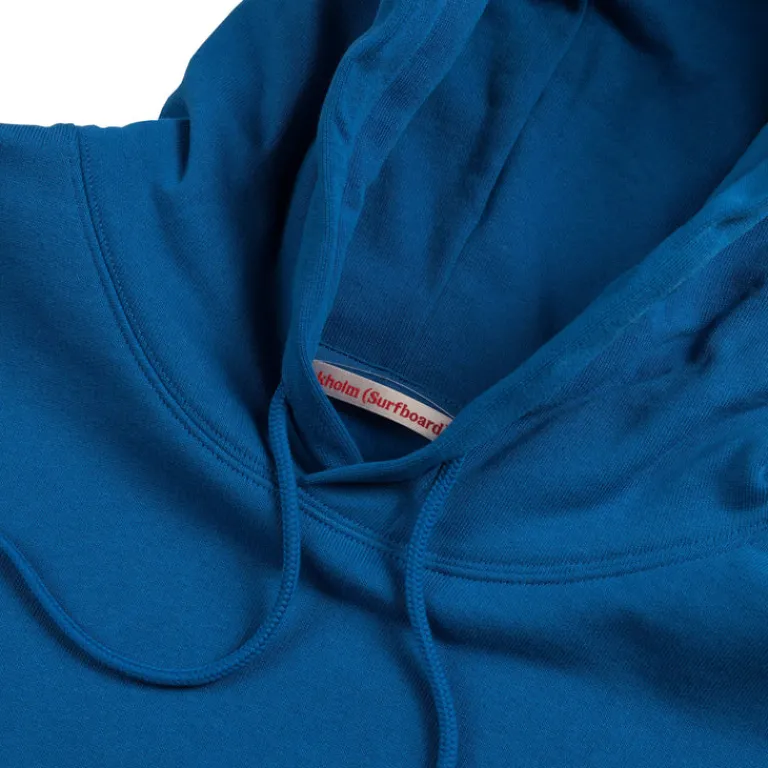 Hoodies*Stockholm Surfboard Club Bjorn Logo Hoodie Sapphire