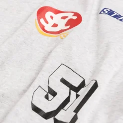 T-Shirts*Stockholm Surfboard Club Box Tee Sponsor Grey Melange