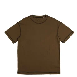 T-Shirts*Sunflower Contrast Tee Brown