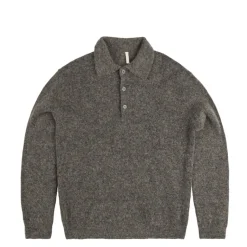 T-Shirts*Sunflower Mohair Polo Grey Melange