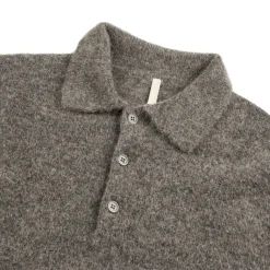 T-Shirts*Sunflower Mohair Polo Grey Melange