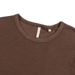 T-Shirts*Sunflower Waffle Tee LS Brown