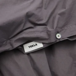 Schlafzimmer*Tekla Duvet Cover Dark Taupe