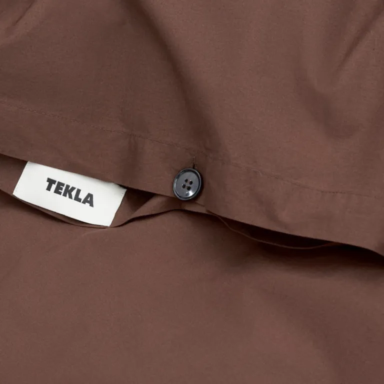 Schlafzimmer*Tekla Duvet Cover Cocoa Brown
