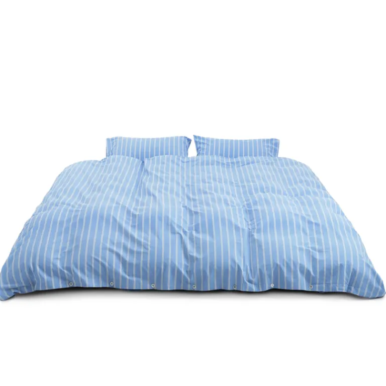 Schlafzimmer*Tekla Duvet Cover Island Blue Stripes