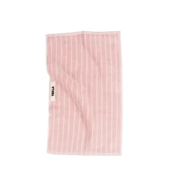 Badezimmer*Tekla Guest Towel Shaded Pink Stripes