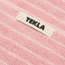 Badezimmer*Tekla Guest Towel Shaded Pink Stripes