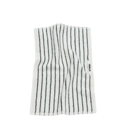 Badezimmer*Tekla Guest Towel Racing Green Stripes