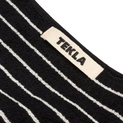 Badezimmer*Tekla Hand Towel Black Stripes