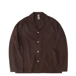 Pyjamas & Unterwäsche*Tekla Pyjamas Shirt Coffee