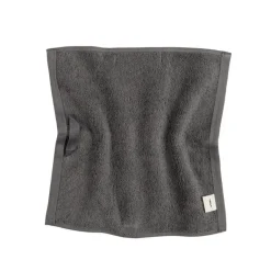 Badezimmer*Tekla Washcloth Charcoal Grey
