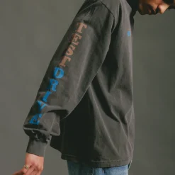 T-Shirts*Test Drive Bandit Longsleeve Vntg Black