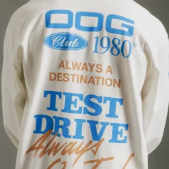 T-Shirts*Test Drive On Top Longsleeve Off White