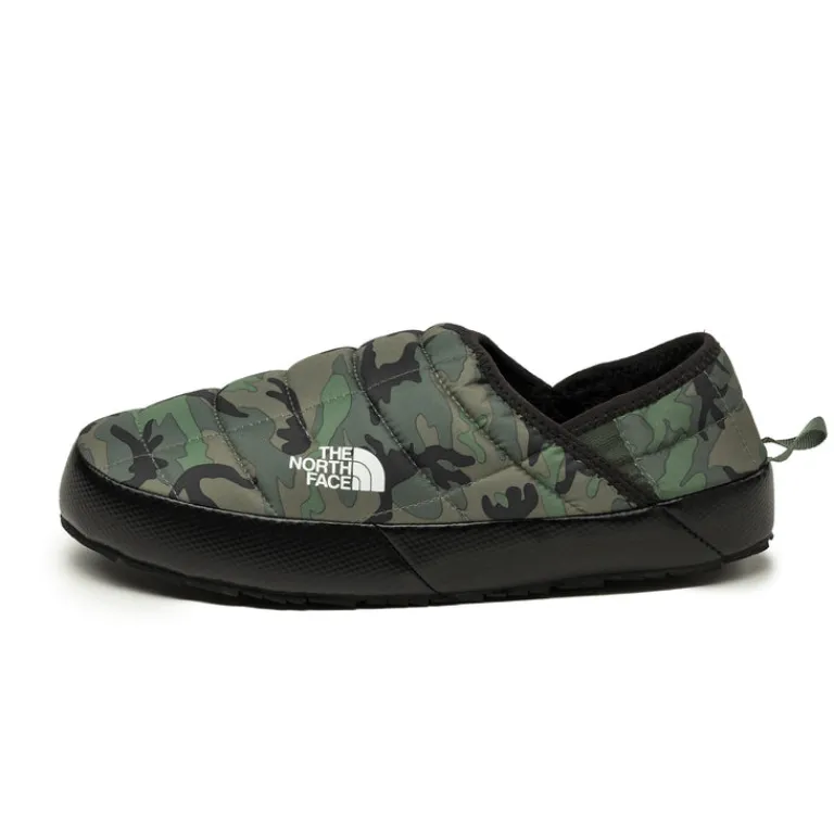 Vegane Sneaker|Mules & Slides*The North Face Thermoball Traction Mule V Thyme Bruschwood Camo Print / Thyme