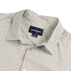 Hemden*thisisneverthat Check Shirt Stone