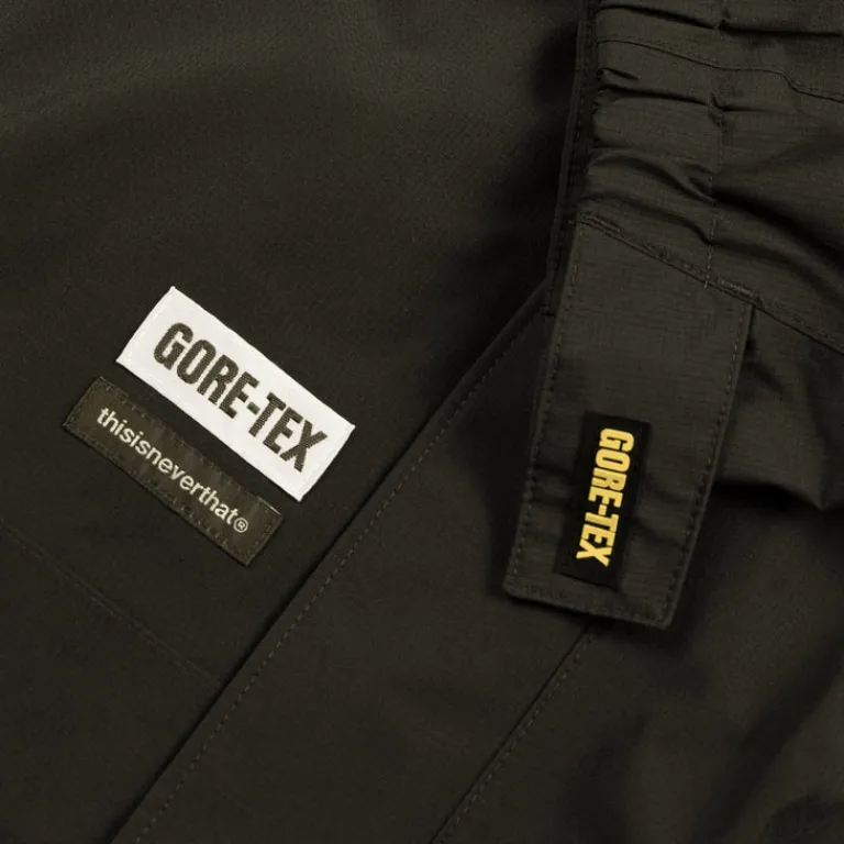 Jacken*thisisneverthat *Gore-Tex* 2L Cold Weather Jacket Olive Brown