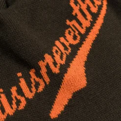 Beanies*thisisneverthat Script Logo No Cuff Beanie Olive