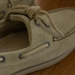 Leder Sneaker|Loafer*Timberland Classic Boat Shoe Light Green