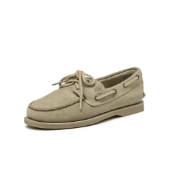 Leder Sneaker|Loafer*Timberland Classic Boat Shoe Light Green
