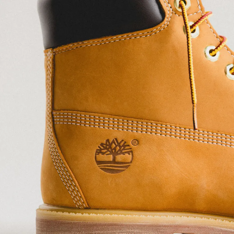 Leder Sneaker|High-Top Sneaker*Timberland Premium 6-Inch Lace Up Boot *Waterproof* Wheat
