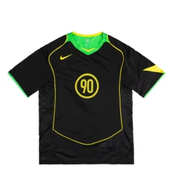 T-Shirts*Nike Total 90 Dri-Fit Soccer Jersey Black / Green Spark / Opti Yellow / Opti Yellow
