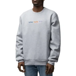 Crewnecks*Trekk by Asphaltgold Trekk Crewneck Heather Grey / Multi