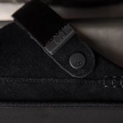 Leder Sneaker|Mules & Slides*Ugg Goldenstar Clog W Black / Black