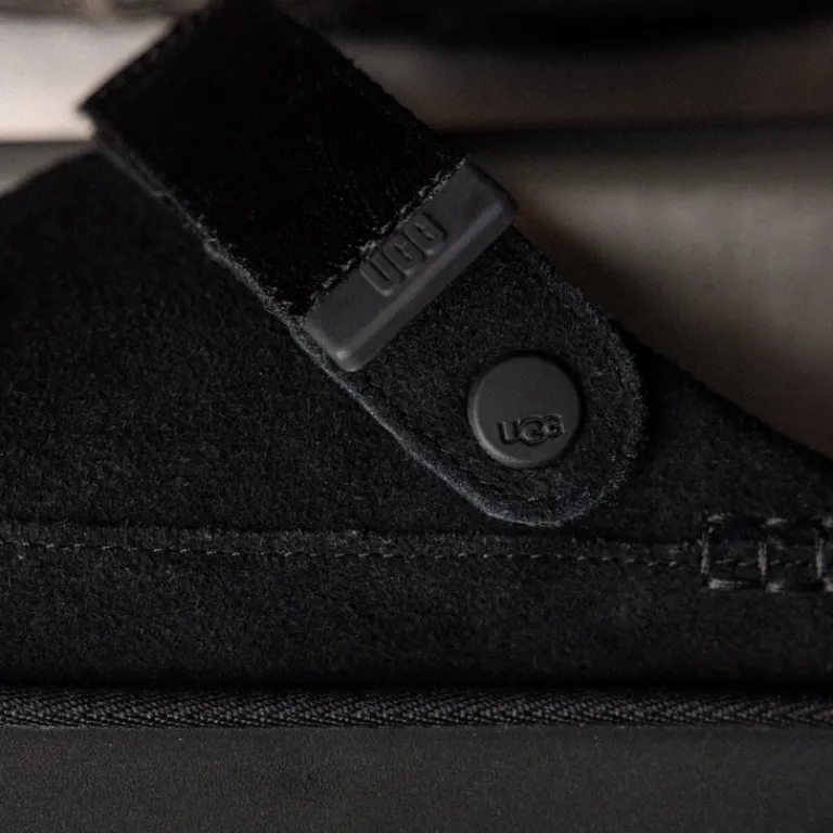 Leder Sneaker|Mules & Slides*Ugg Goldenstar Clog W Black / Black