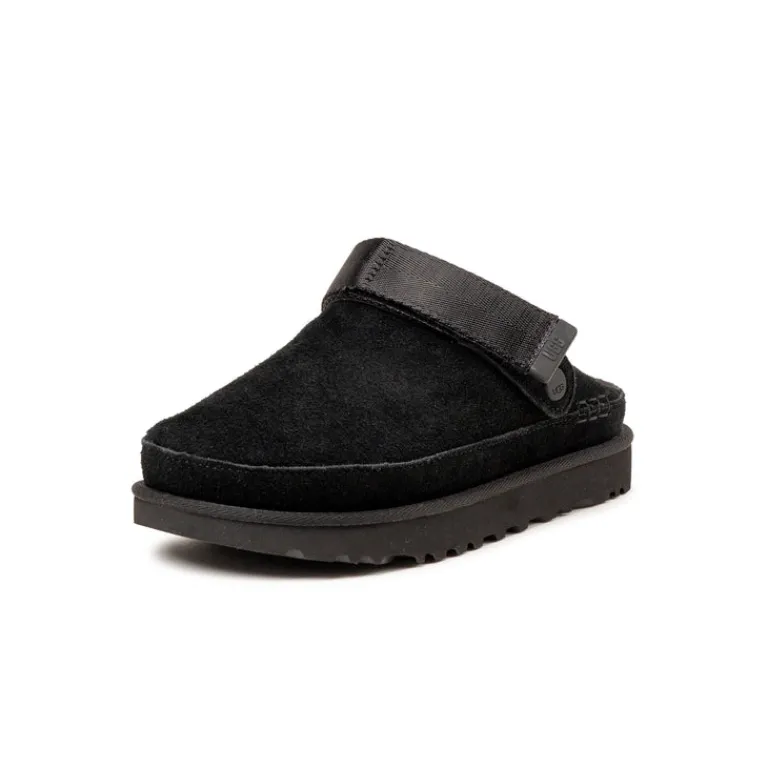 Leder Sneaker|Mules & Slides*Ugg Goldenstar Clog W Black / Black