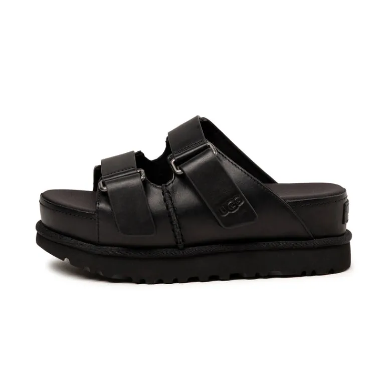 Plateau Sneaker|Leder Sneaker*Ugg Goldenstar Hi Slide W Black