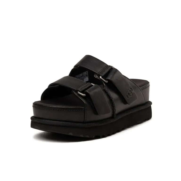 Plateau Sneaker|Leder Sneaker*Ugg Goldenstar Hi Slide W Black