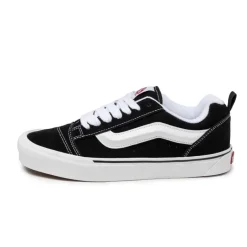 Leder Sneaker|Chunky Sneaker*Vans Knu Skool Black / True White