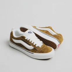 Leder Sneaker|Chunky Sneaker*Vans Knu Skool *Pig Suede* Brown
