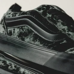 Leder Sneaker|Chunky Sneaker*Vans Knu Skool *Velvet* Black