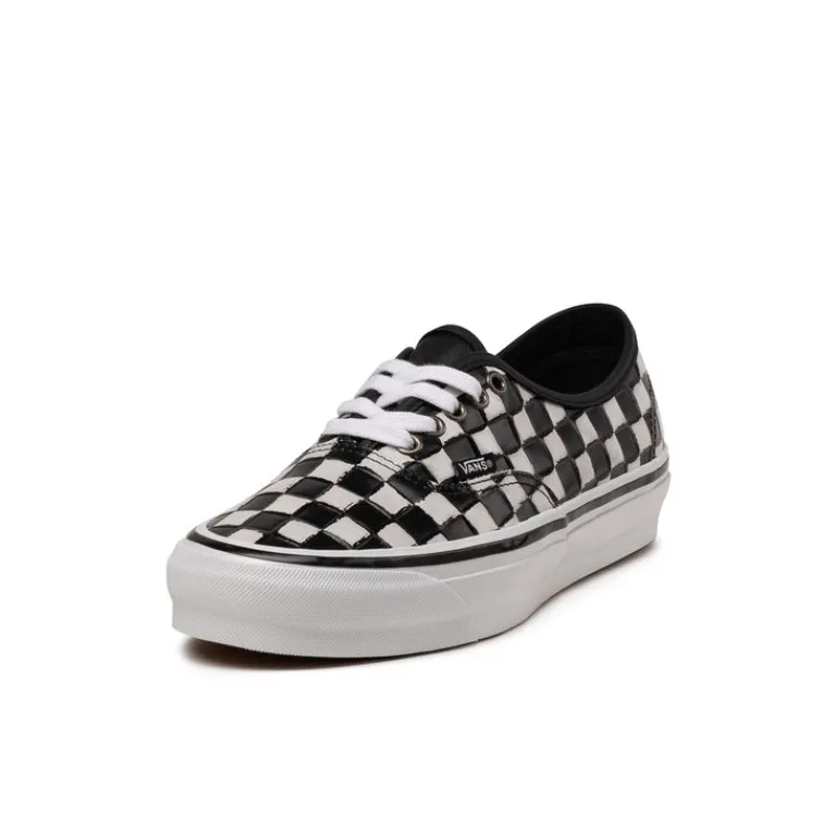 Leder Sneaker*Vans OTW Premium Authentic 44 *Vibram* Black / White