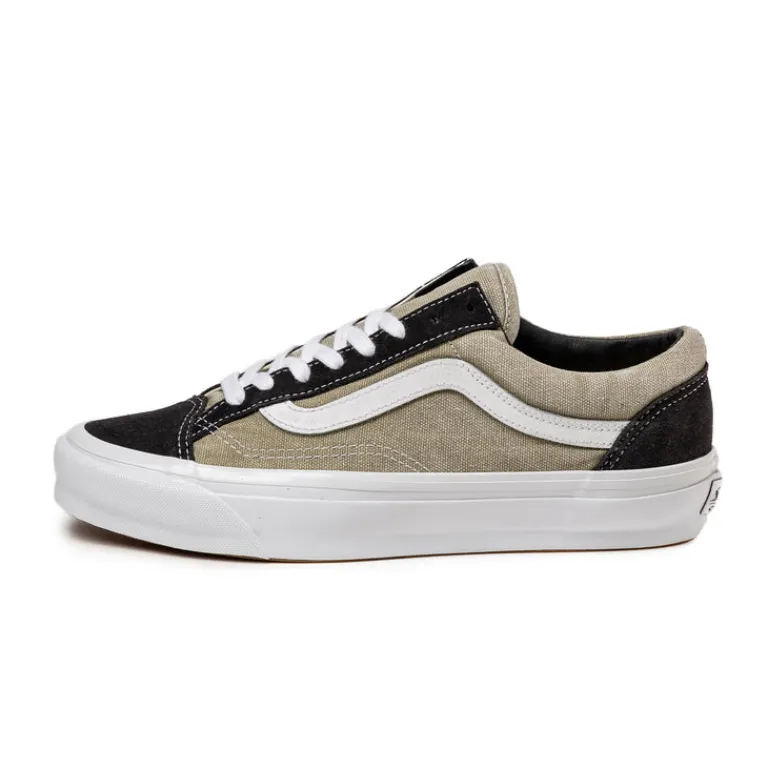 Leder Sneaker*Vans Premium Old Skool 36 Washed Green