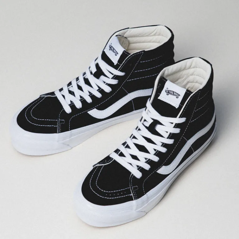 Leder Sneaker|High-Top Sneaker*Vans Premium Sk8-Hi Reissue 38 Black / White